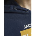 JACK & JONES Junior NBA Legends sweat hoodie - Sort / Navy Blazer