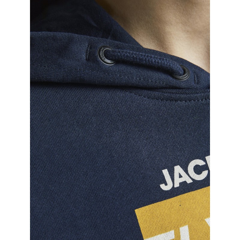 JACK & JONES Junior NBA Legends sweat hoodie - Sort / Navy Blazer