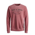 JACK & JONES JUNIOR jean washed Sweatshirt - Rio Red