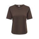 JDY Rex Basic kortærmet t-shirt - Coffee bean