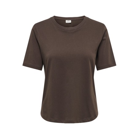JDY Rex Basic kortærmet t-shirt - Coffee bean