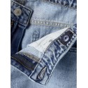 LMTD Bett brede mellem talje denim jeans - Light Blue Denim