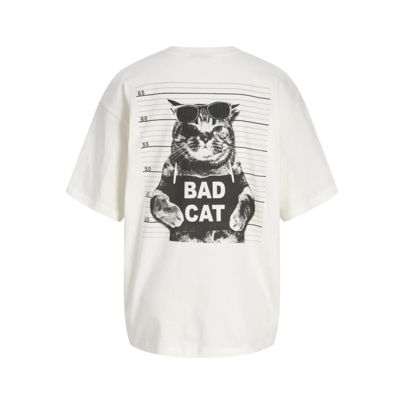 JJXX Millow loose kortærmet T-shirt - Vanilla Ice