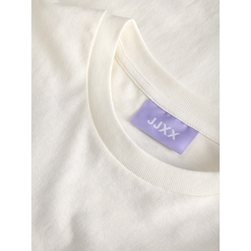 JJXX Millow loose kortærmet T-shirt - Vanilla Ice