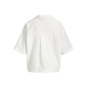 JJXX Alia struktureret 3/4 relaxed skjorte - Blanc de Blanc