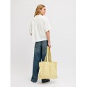 JJXX Alia struktureret 3/4 relaxed skjorte - Blanc de Blanc