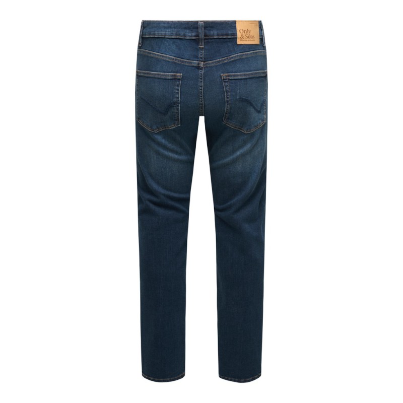 ONLY & SONS Weft regular tailored denim jeans - Dark Blue Denim