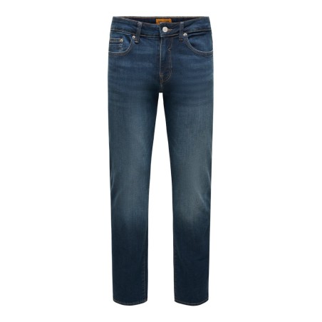 ONLY & SONS Weft regular tailored denim jeans - Dark Blue Denim