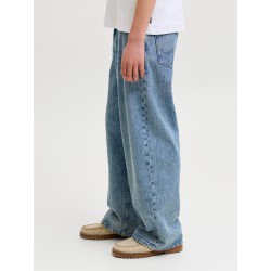 JACK & JONES JUNIOR Dave brede denim jeans - Blue Denim