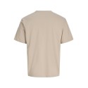 JACK & HONES Frederiksberg monogram kortærmet t-shirt -  Feather Gray