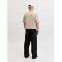JACK & HONES Frederiksberg monogram kortærmet t-shirt -  Feather Gray