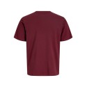 JACK & JONES PLUS Frederiksberg grafisk box kortærmet t-shirt - Chocolate Truffle