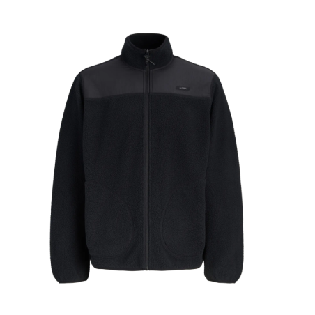 JJ REBEL Hike teddy jakke - Sort