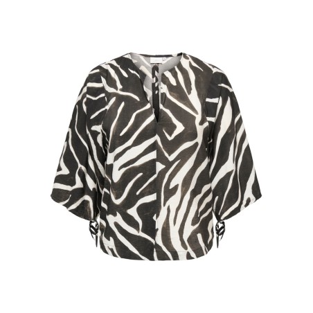 ONLY CARMAKOMA Carrie 3/4 snøre top - Birch
