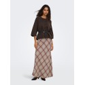 ONLY Simoni 3/4 strik pullover - Coffee Bean