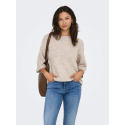 ONLY Simoni 3/4 Strik Pullover - Pumice Stone
