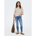 ONLY Simoni 3/4 Strik Pullover - Pumice Stone