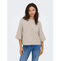ONLY Simoni 3/4 Strik Pullover - Pumice Stone