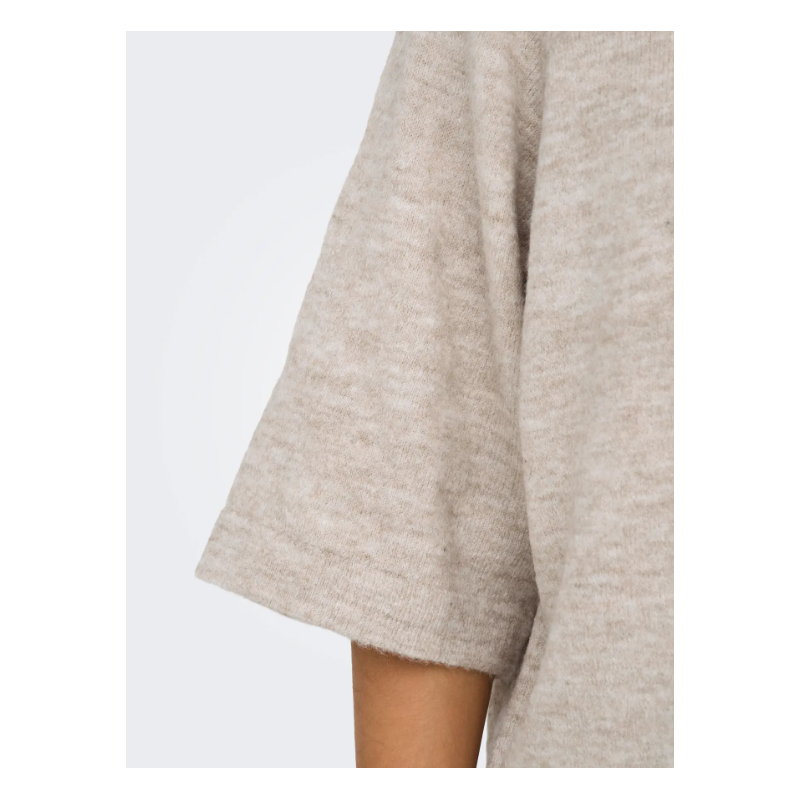 ONLY Simoni 3/4 Strik Pullover - Pumice Stone