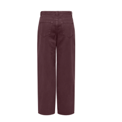 ONLY Gianna mellem talje straght jeans - Fudge