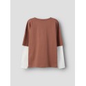 NAME IT KIDS Lauge langærmet relaxed top - Imperial Topaz