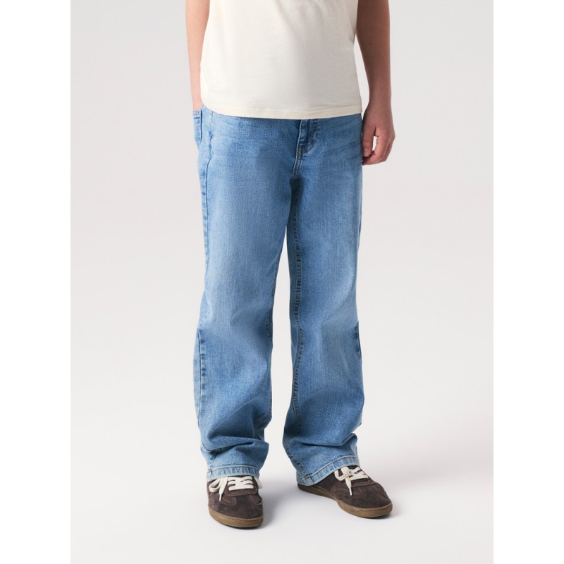 NAME IT KIDS Ryan straight denim jeans - Medium Blue Denim
