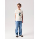 NAME IT KIDS Ryan straight denim jeans - Medium Blue Denim