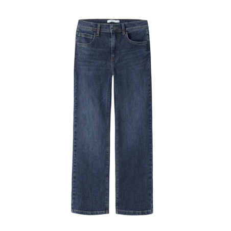 NAME IT KIDS Ryan straight denim jeans - Dark Blue Denim