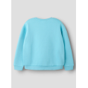 NAME IT KIDS Lana langærmet relaxed sweatshirt - Milky Blue