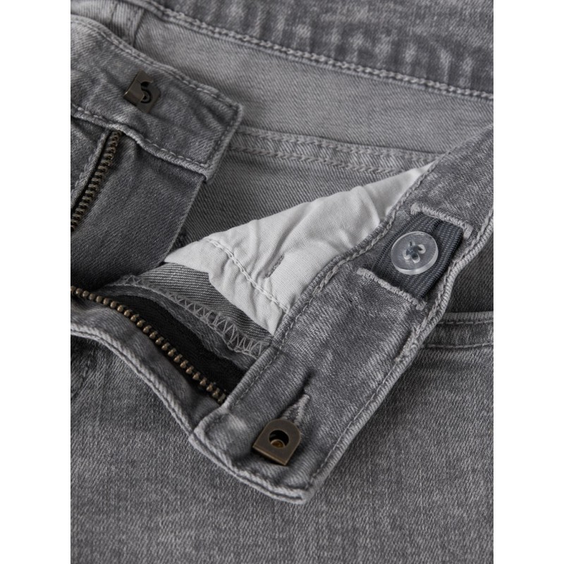 NAME IT KIDS Rose brede jeans - Medium Grey Denim
