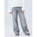 NAME IT KIDS Rose brede jeans - Medium Grey Denim