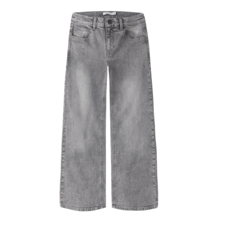 NAME IT KIDS Rose brede jeans - Medium Grey Denim