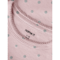 NAME IT Mini Lona langærmet x-slim top - Violet Ice