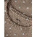 NAME IT Mini Lona langærmet x-slim top - Taupe Gray