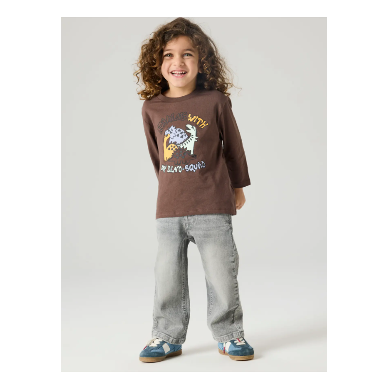 NAME IT Mini Ryan straight jeans - Medium Grey Denim