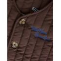 NAME IT Mini Leon quilted vest - Chocolate Brown