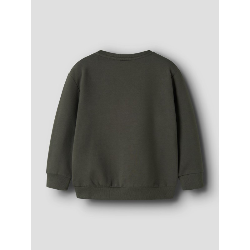 NAME IT Mini Lavandin langærmet sweatshirt - Peat