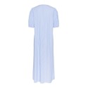 PIECES Cholly 2/4 ærme maxi binde kjole - Cornflower Blue