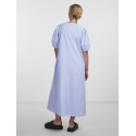 PIECES Cholly 2/4 ærme maxi binde kjole - Cornflower Blue