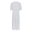 PIECES Cholly 2/4 ærme maxi binde kjole - Faded denim