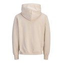 JACK & JONES Frederiksberg monogram sweat hoodie - Feather Gray