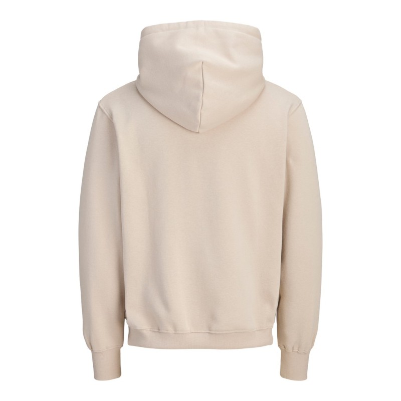 JACK & JONES Frederiksberg monogram sweat hoodie - Feather Gray