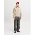 JACK & JONES Frederiksberg monogram sweat hoodie - Feather Gray