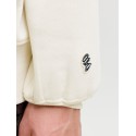 JACK & JONES Frederiksberg monogram sweat hoodie - Whisper White