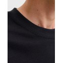 JACK & JONES Frederiksberg monogram kortærmet t-shirt - Sort