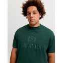 JACK & JONES Frederiksberg monogram kortærmet t-shirt - Pine Grove