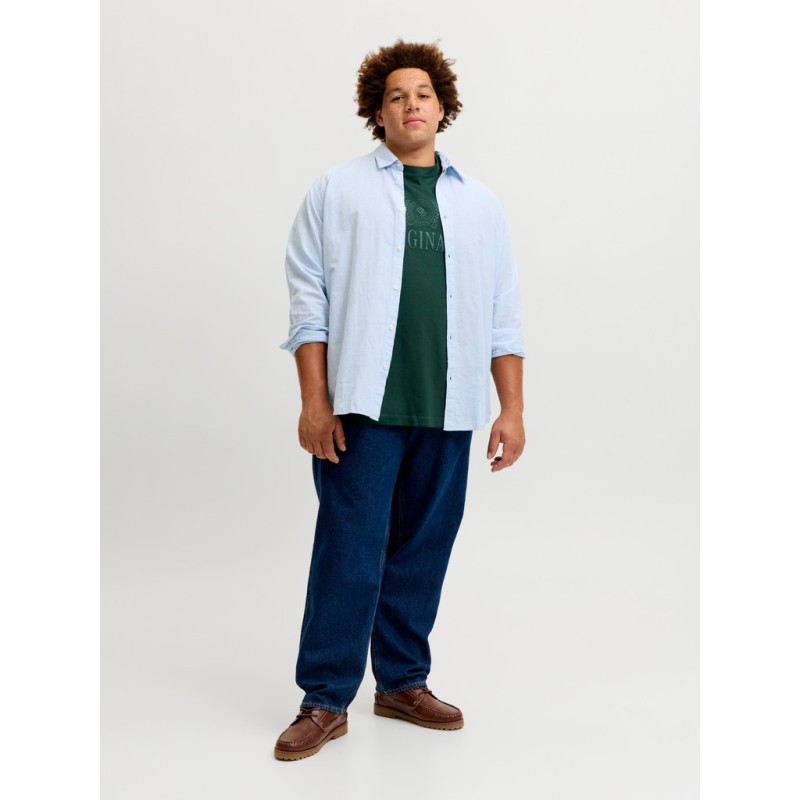 JACK & JONES Frederiksberg monogram kortærmet t-shirt - Pine Grove
