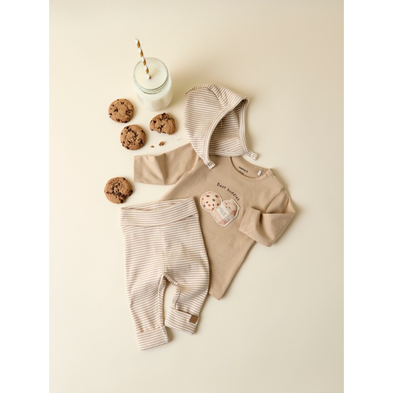 NAME IT Baby Berro long john - Antique White