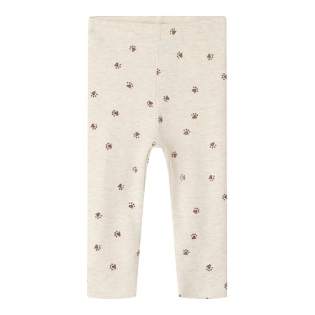 NAME IT Baby Laris x-slim leggings - Peyote Melange