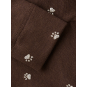NAME IT Baby Laris x-slim leggings - Chocolate Brown